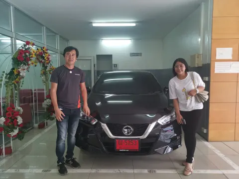 ภาพขอบคุณลูกค้า Nissan คุณเล็ก