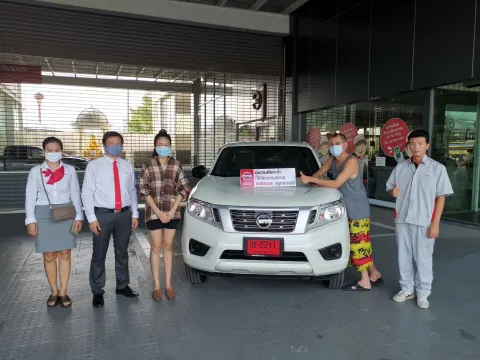 ภาพขอบคุณลูกค้า Nissan คุณเล็ก